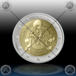 2 EVRO SLOVENIJA 2025 (Miki Muster) UNC